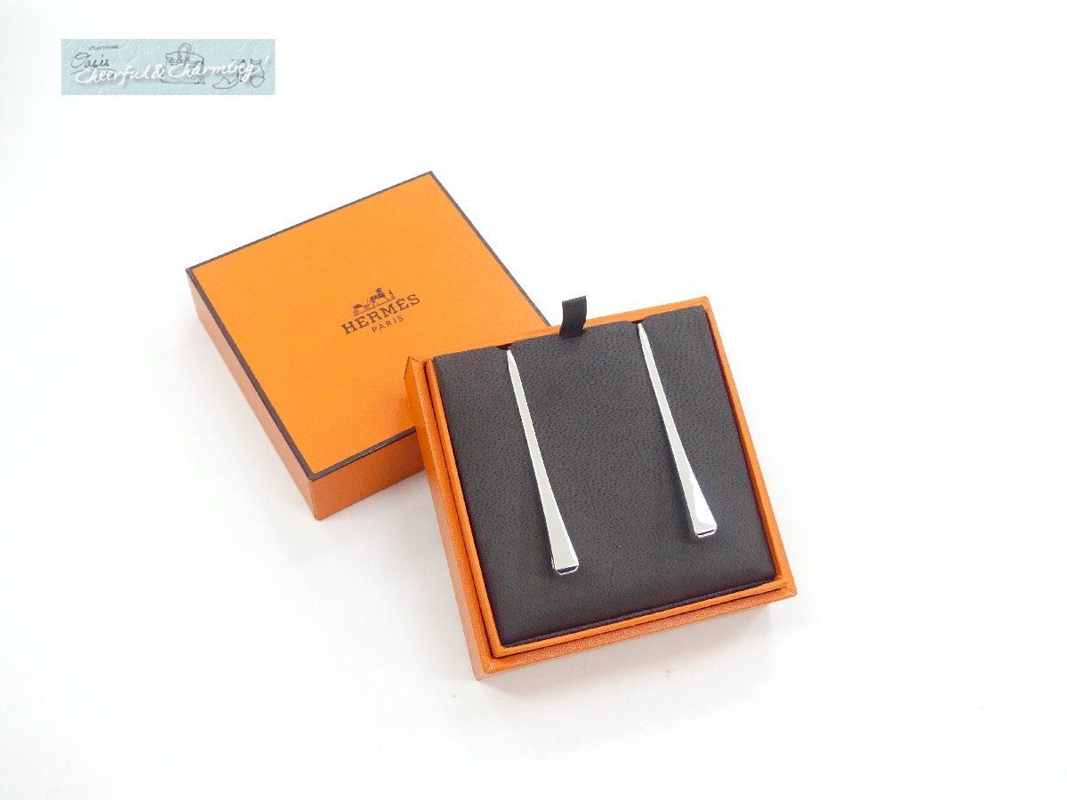 希少♡上品【HERMES】クル・ド・フォルジュ ピアス PM Yahoo!オークション - Sランク HERMES クルードフォルジュピアス