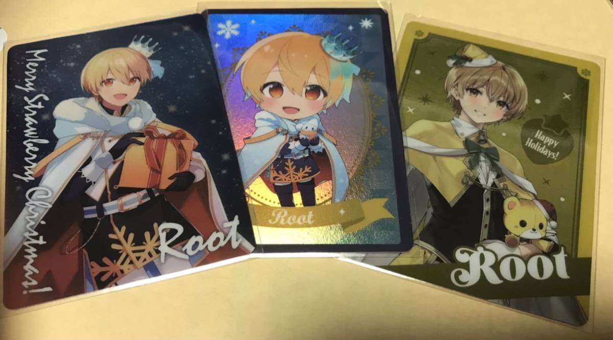 すとぷり クリスマスグッズ るぅとくん コレクションカード るーと る