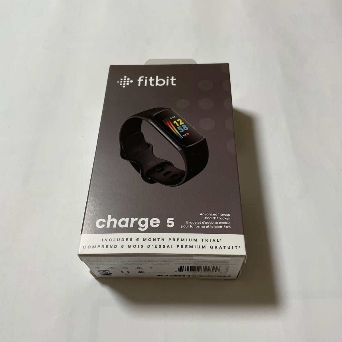 新品未使用】フィットビット fitbit charge 5 黒色 ブラック-