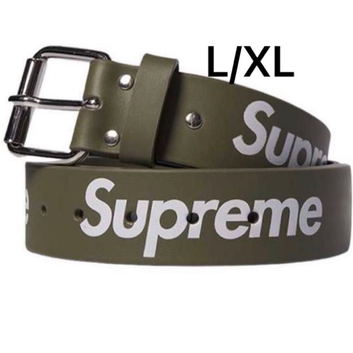 夏期間限定☆メーカー価格より68%OFF!☆ Supreme Repeat Leather Belt