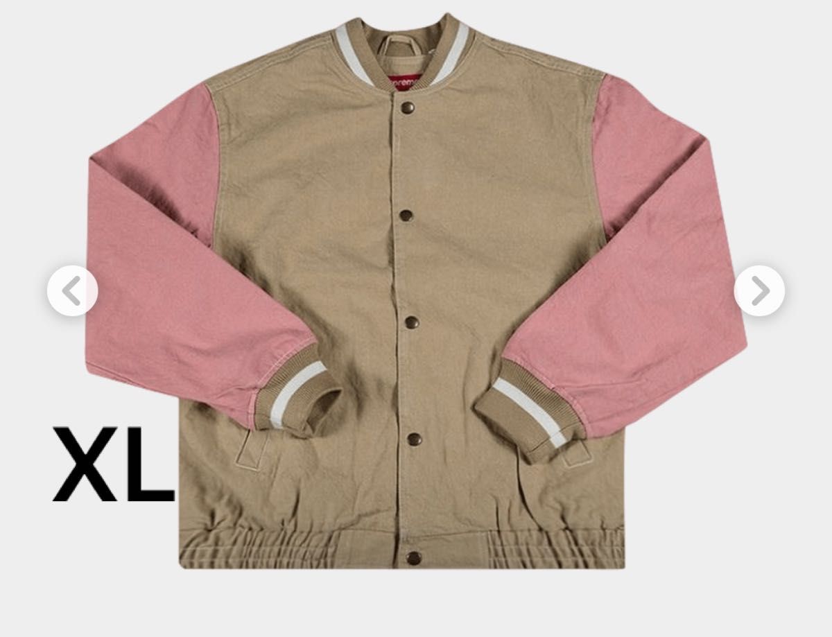 Supreme/シュプリーム】フロックデニム/トラッカージャケット/茶/XL