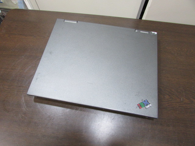 [YNT0391] rare rare *ThinkPad I 2661-23J Celeron 500MHz/64MB/HD lack of /12.1inch/800x600/ electrification BIOS has confirmed condition bad * used 