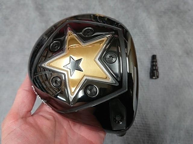 本物保証】 美品! スリーブ付き ヘッドのみ ドライバー ±1.5°) (可変