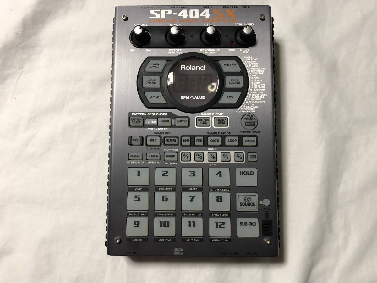 Rolandコンパクトサンプラー SP-404SX+istartonmonday.com