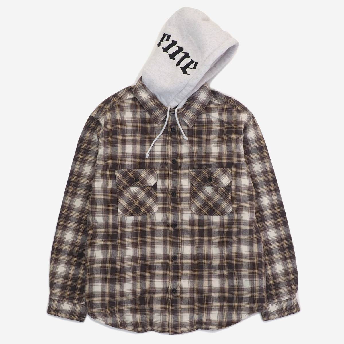 桜舞う季節 ☆ Supreme Hooded Flannel Zip Up Shirt☆ - パーカー