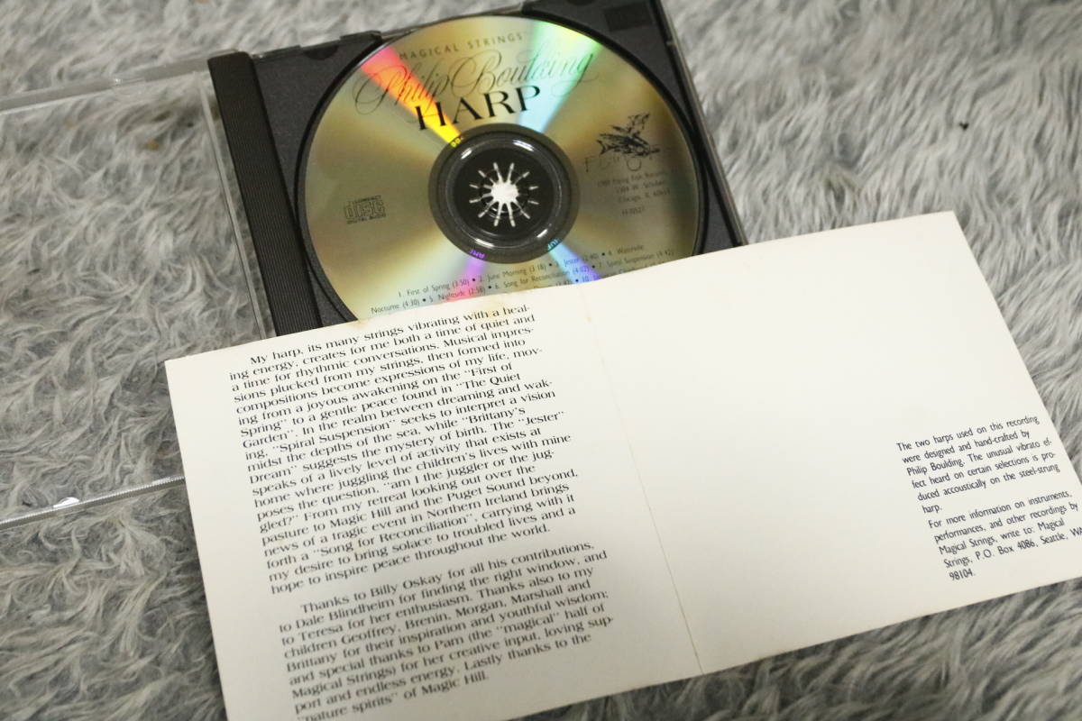 【 ワールドミュージックCD】PHILIP BOULDING(フィリップ・ボールディング) 『HARP』FF70527/CD-15882_画像7