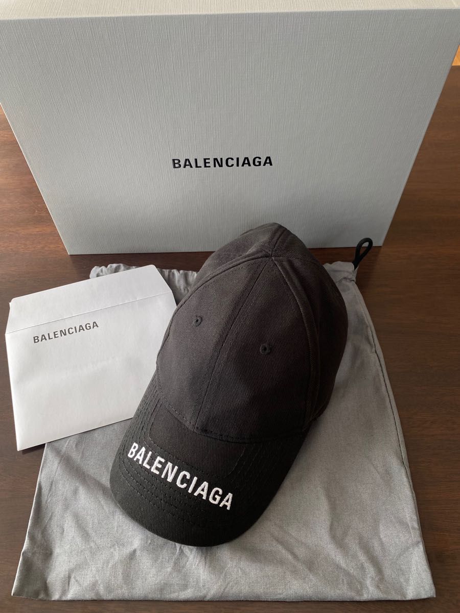 バレンシアガ ロゴキャップ 正規品 メンズファッション 帽子 www