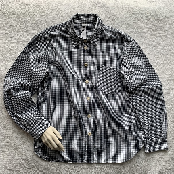 MHL, マーガレットハウエル ギンガムチェック シャツ ブラウス
