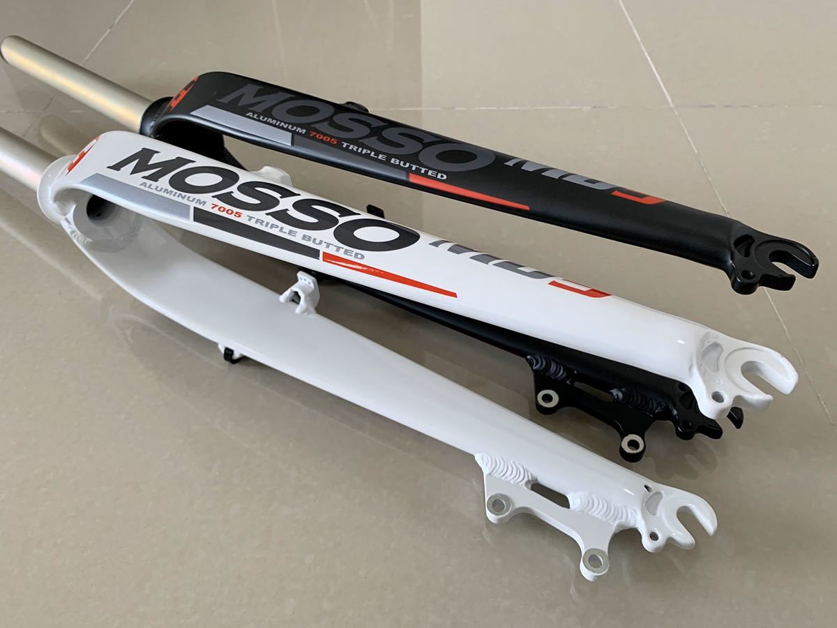 人気激安 送料無料 26インチMTB用 MOSSO FK-MD5 V & DISKブレーキ両対応 新品 白 その他 人気激安 送料無料 26インチMTB用 MOSSO FK-MD5 V & DISKブレーキ両対応 新品 白 その他