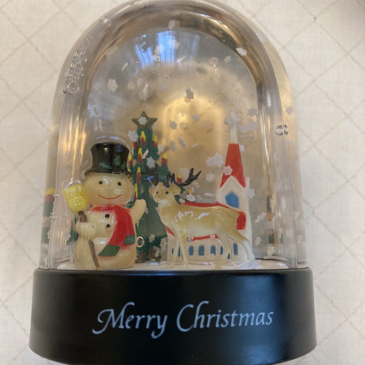  Рождество "снежный шар" дополнение Daiso мягкая игрушка 2 пункт Santa Claus снеговик кукла северный олень tree ... снег . Mai . retro 