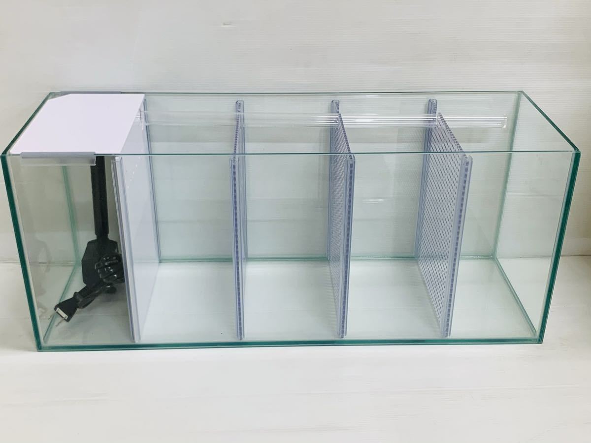 おまけ付】 新品、未使用 ベタマンション600×200×200 4室水槽 水中