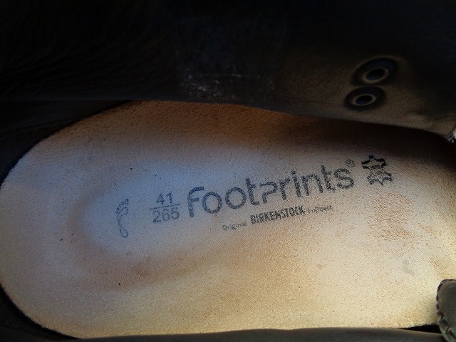 12083■最高級 Birkenstock FOOTPRINTS ビルケンシュトック フットプリンツ レースアップ ブーツ 41 ロンドン パサデナ スエード 26 .5cm_画像9