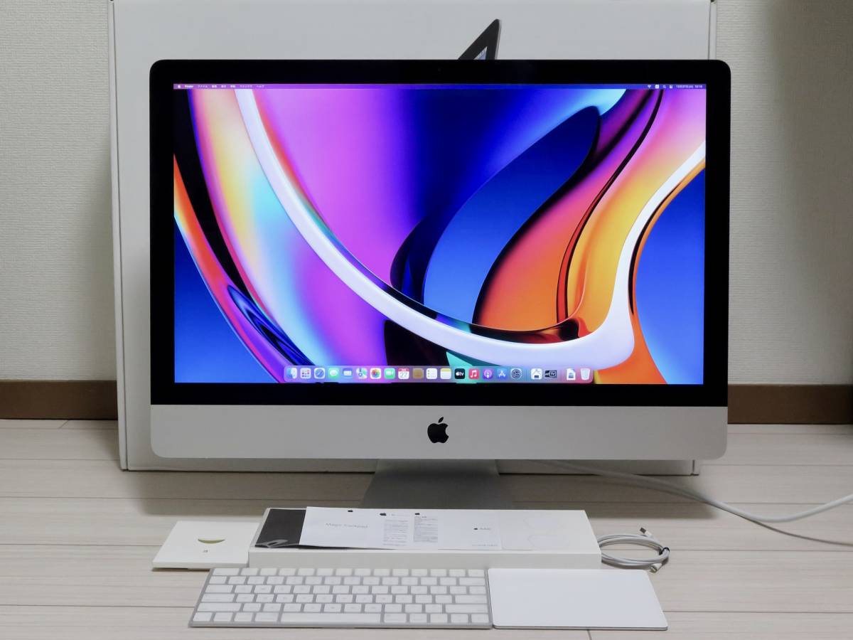 Apple iMac Retina 5K 27インチ Late 2015 Core i7 16GB FusionDrive2.12TB USキー Magic Trackpad2