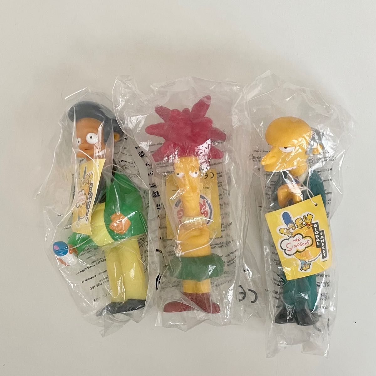The Simpsons シンプソンズ フィギュア バーガーキングコラボ The Simpsons シンプソンズ フィギュア バーガーキングコラボ