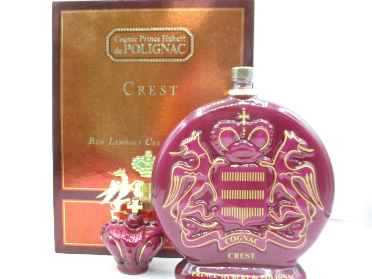 2023人気新作飲料/酒PRINCE HUBERT DE POLIGNAC CREST DECANTER プリンス ユベール