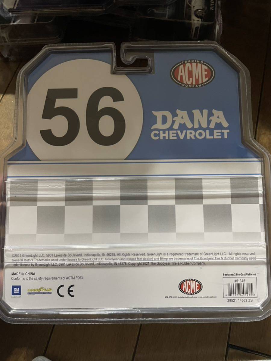 DANA Chevrolet 1967 Chevrolet Trans Am Camaro 1967 Chevrolet C-30 Ramp Truck acme greenlight グリーンライト カマロ dana