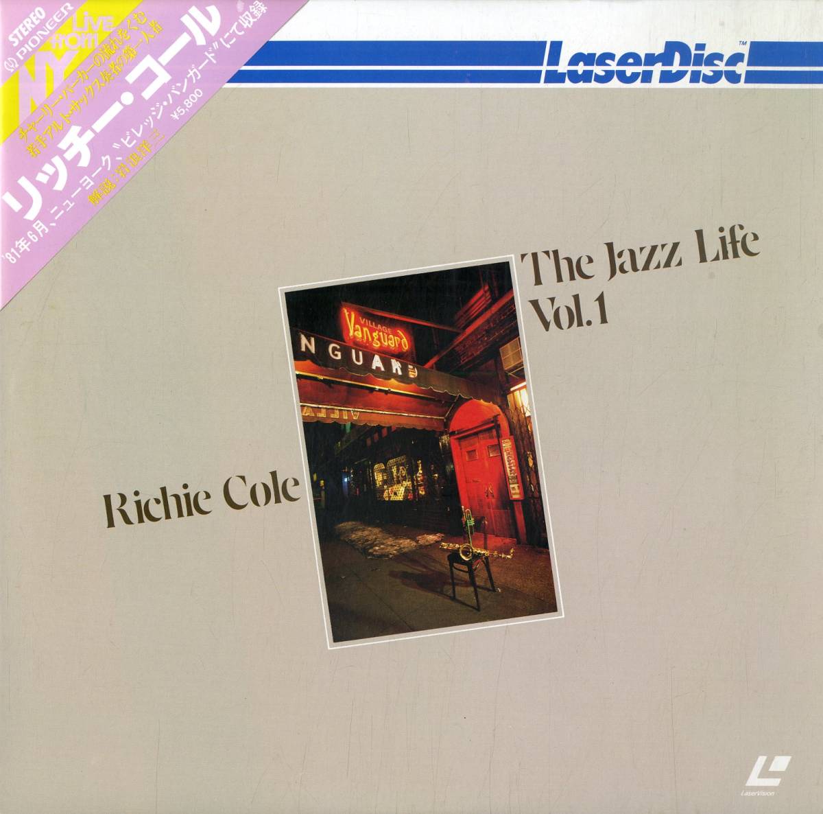 B00116388/LD/リッチー・コール「The Jazz Life Vol.1」_画像1