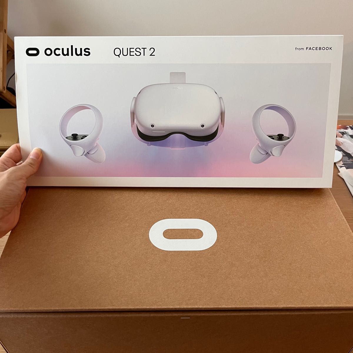 美品】OculusQuest 2 (オキュラスクエスト)128GB 収納ケース、ブルー