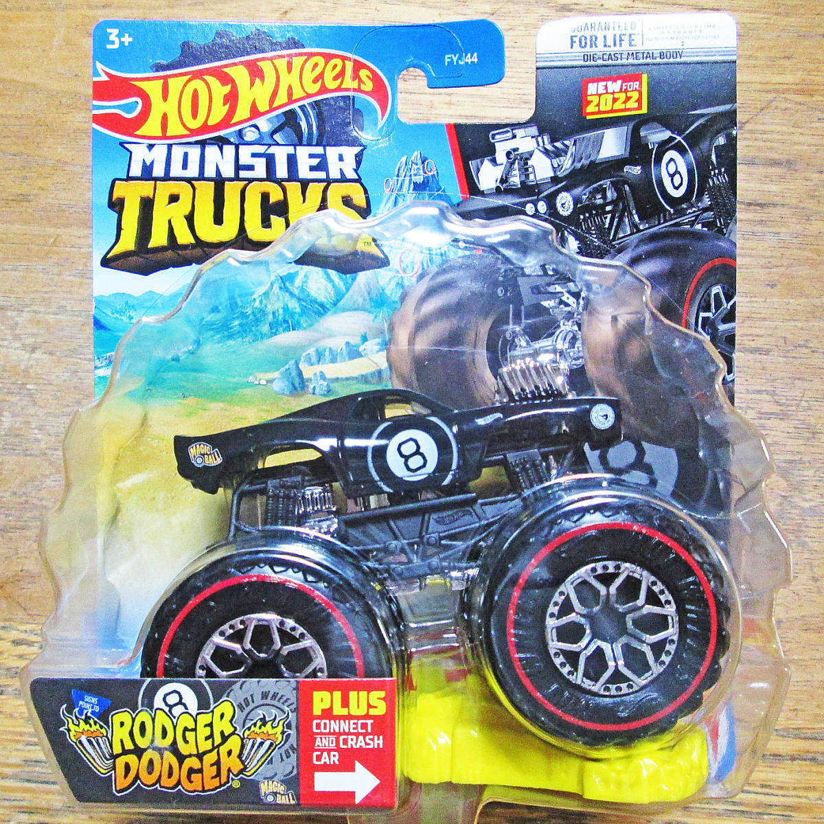 ★入手困難★レア★MONSTER TRUCK RODGER DODGER 8ボール/アメ車/ロジャー ダッジャー/モンスター/シークレット/トレジャーハント/TH/CHASE_画像9