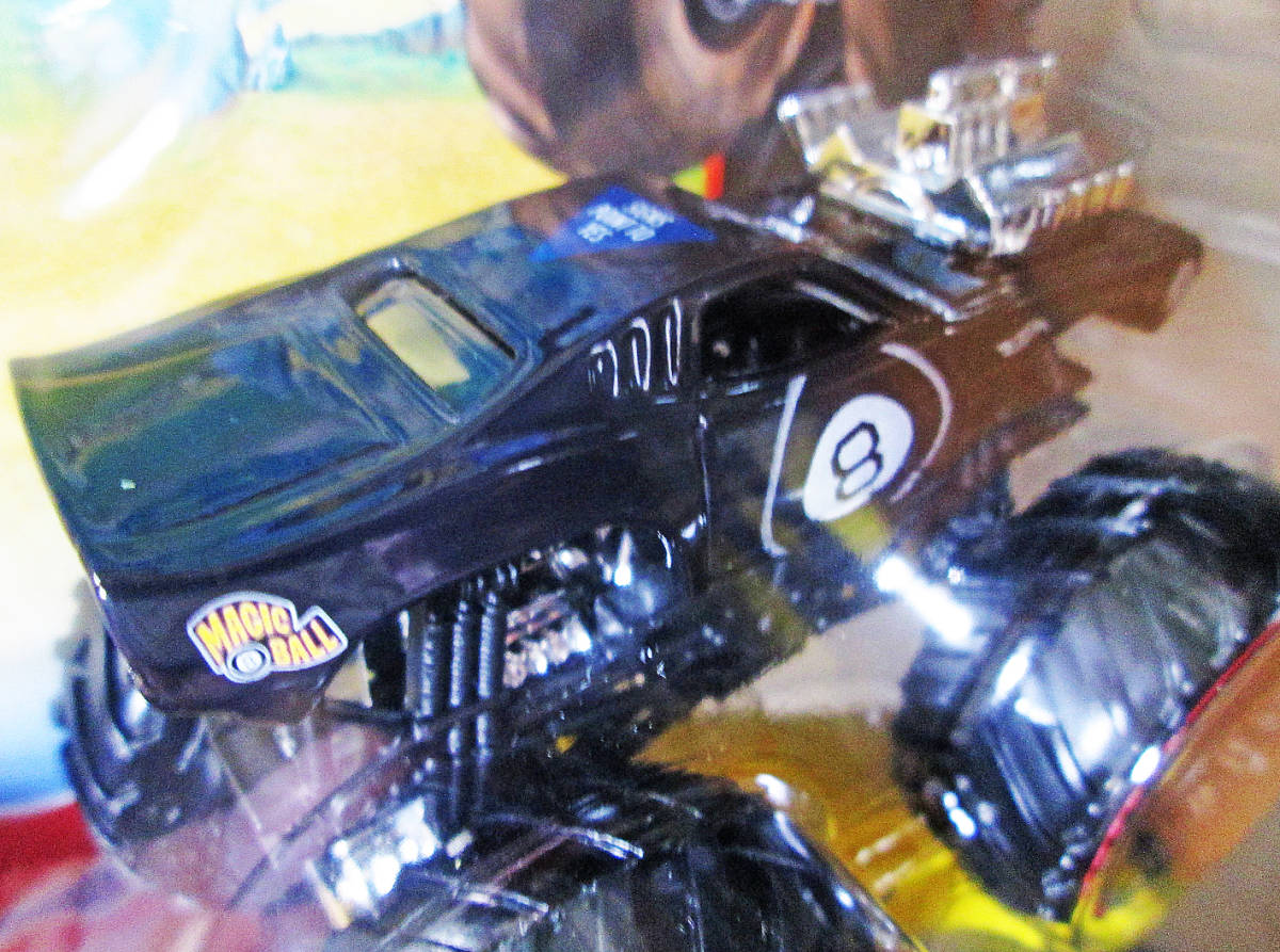 ★入手困難★レア★MONSTER TRUCK RODGER DODGER 8ボール/アメ車/ロジャー ダッジャー/モンスター/シークレット/トレジャーハント/TH/CHASE_画像3