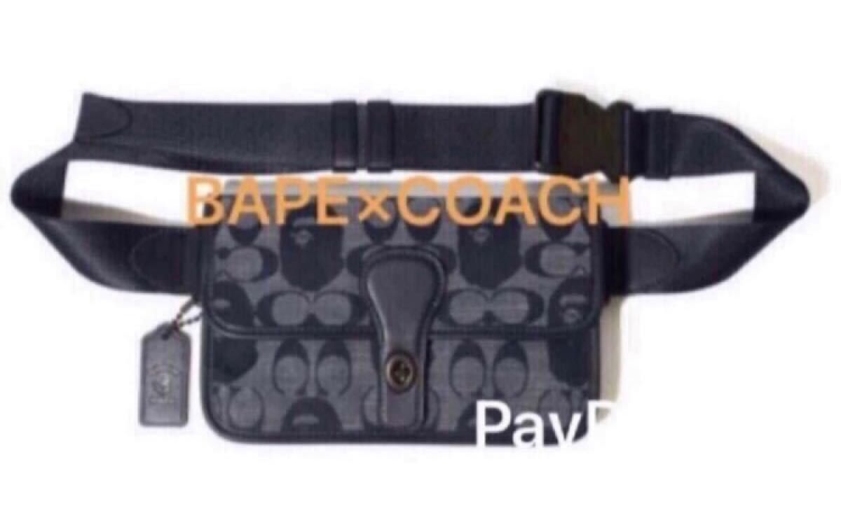 新品 A BATHING APE ア ベイシング エイプ BAPE ベイプ COACH コーチ