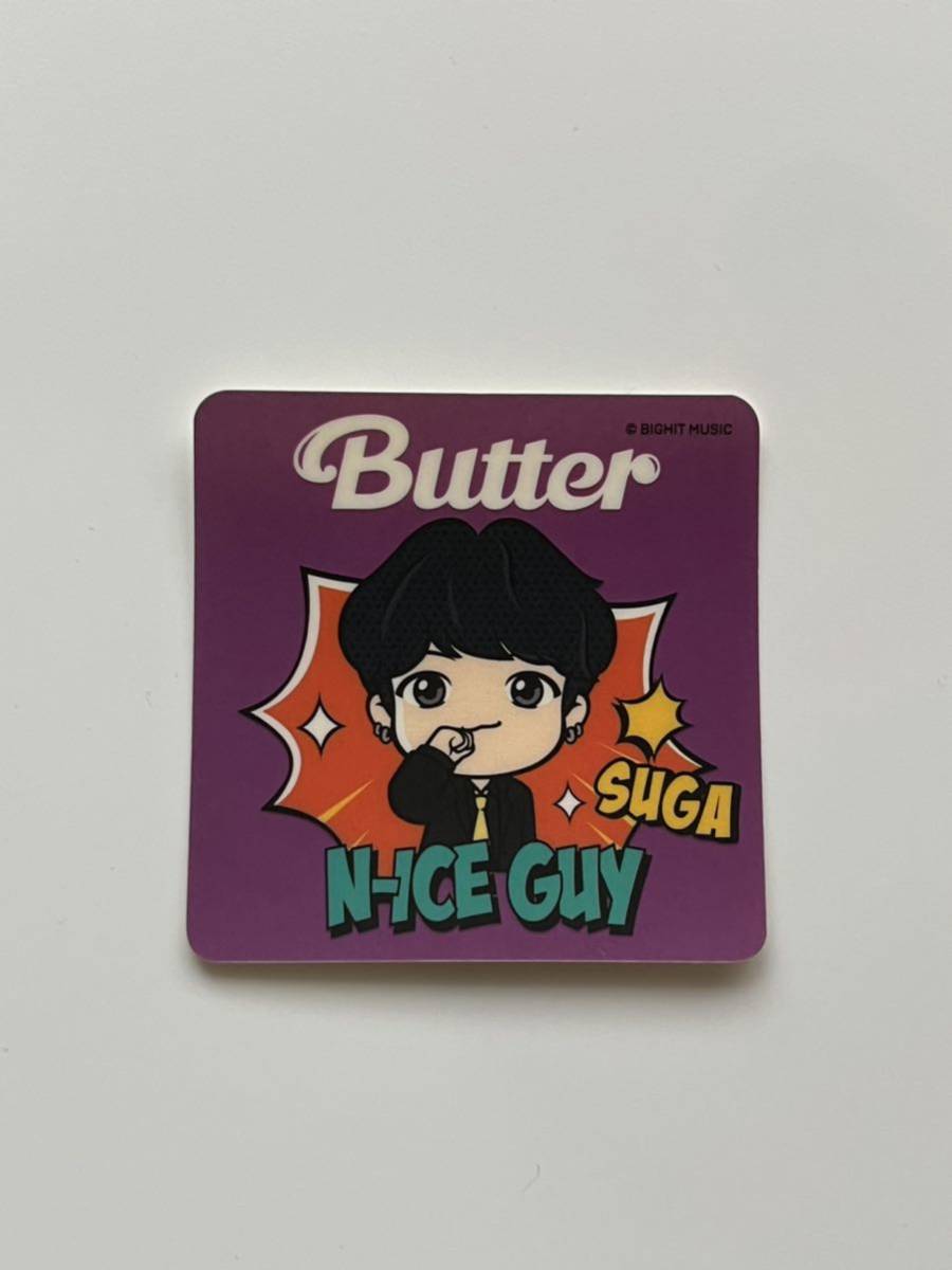 SUGA TinyTAN Butter ハニーバターせん　オリジナルシール BTS シュガ　ユンギ_画像1