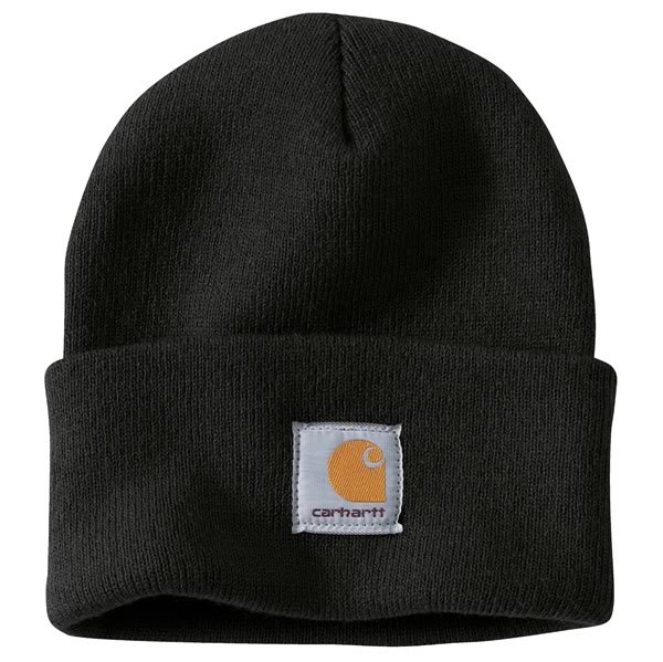 Carhartt US (A18) вязаная кепка Bainie Hat пол 18 цвет акриловой часовой шляпа вязаная шапка черная