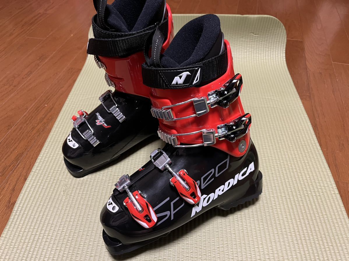 ノルディカジュニアスキーブーツ NORDICA 24.5cm 2回使用(中古)の