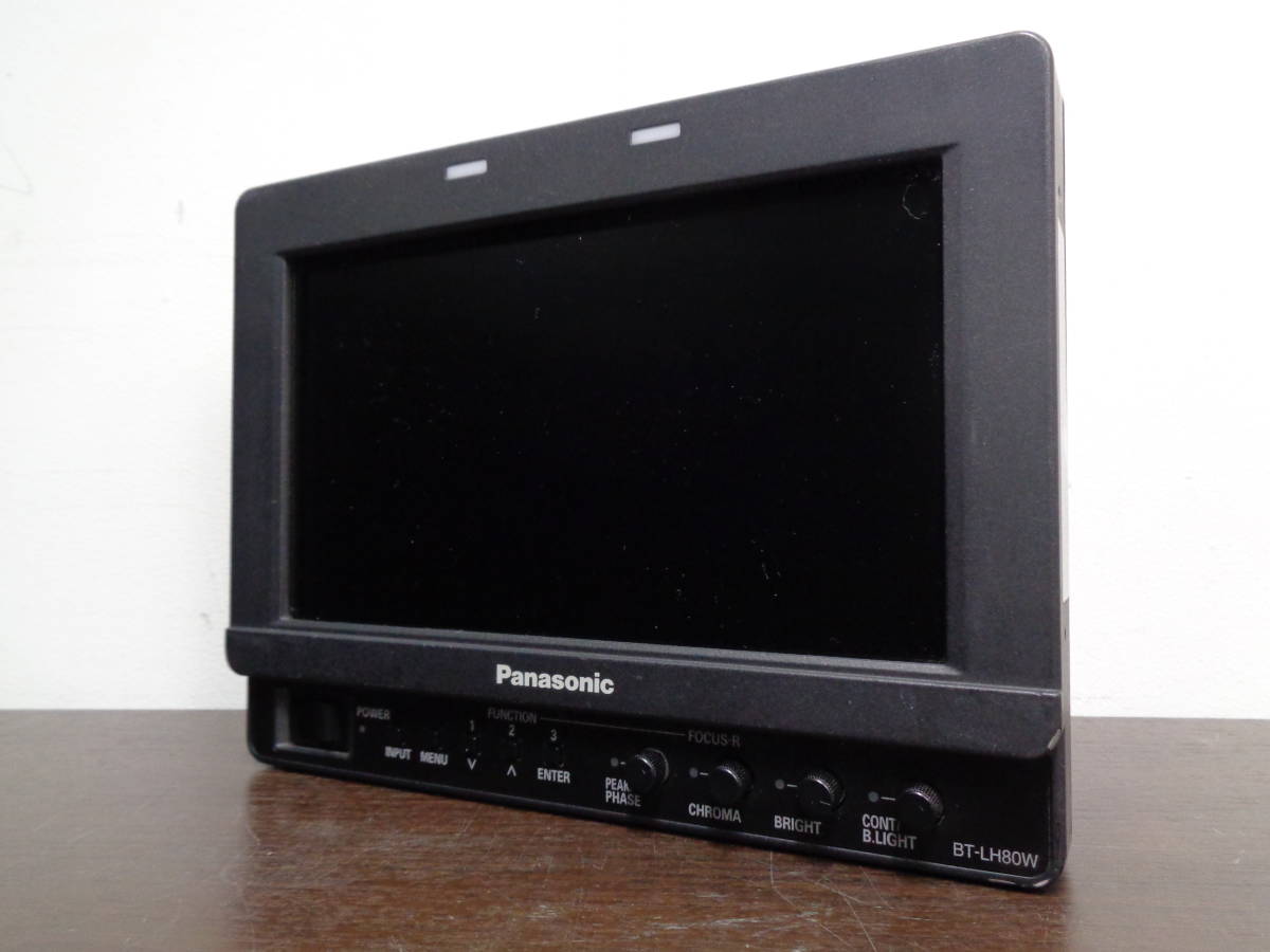 格安スタート ① 動作未確認 Panasonic【BT-LH80W LCDビデオモニター 7.9V型HD/SDマルチフォーマット】 現状品 パナソニック