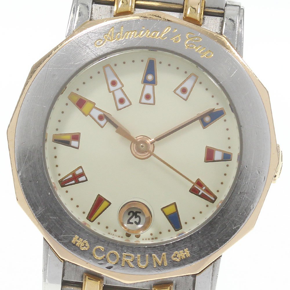 メーカー包装済】 ☆保証書付き【CORUM】コルム アドミラルズカップ