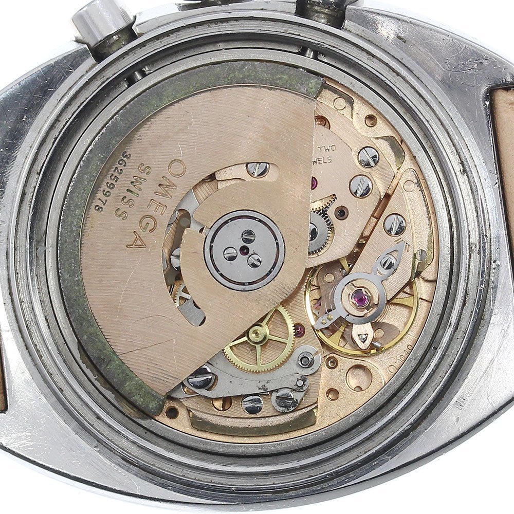 ☆訳あり 【OMEGA】オメガ シーマスター クロノグラフ Cal.1040 Ref.176005 自動巻き メンズ_719532【ev20】_画像3