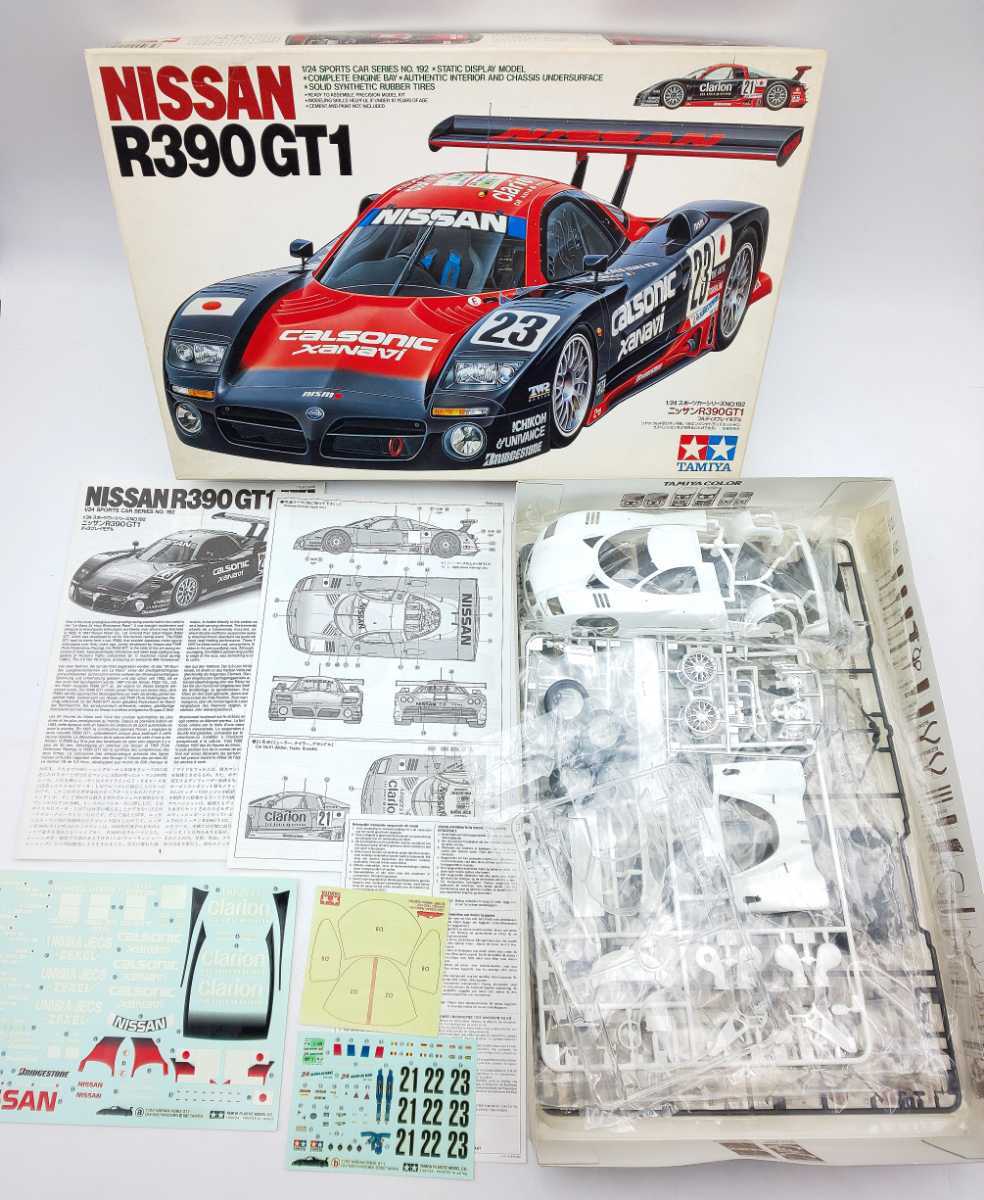 タミヤ｜TAMIYA 24 スポーツカーシリーズ No.192 ニッサン R390 GT1 