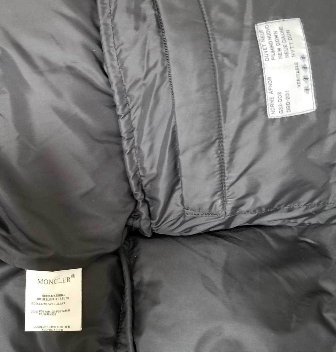 MONCLER 美品 本物保証 確実正規品 高品質 ダウン100 MONCLER 美品 本物保証 確実正規品 高品質 ダウン100