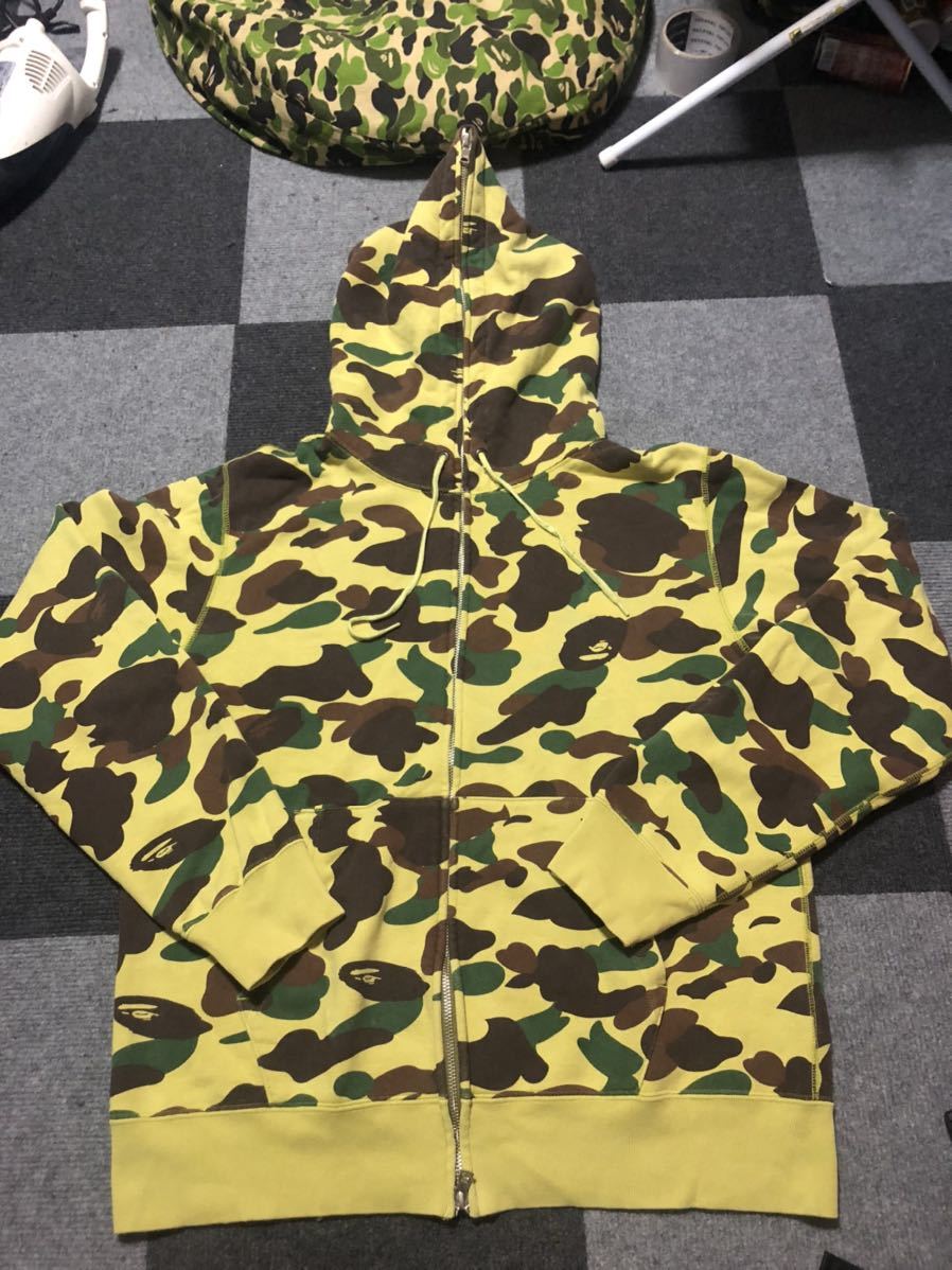 A BATHING APE HOODIE vintage FULL ZIP アベイシングエイプ ジップ A BATHING APE HOODIE vintage FULL ZIP アベイシングエイプ ジップ