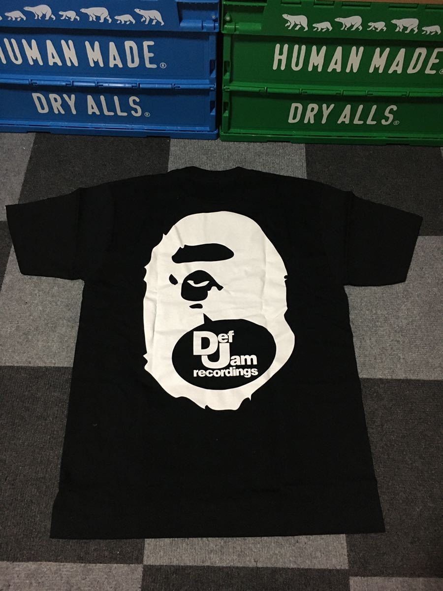 A BATHING APE TERIYAKI BOYZ X DEFJAM RECORDINGS Tシャツ NIGO OG VINTAGE SIZE M NEW_画像2