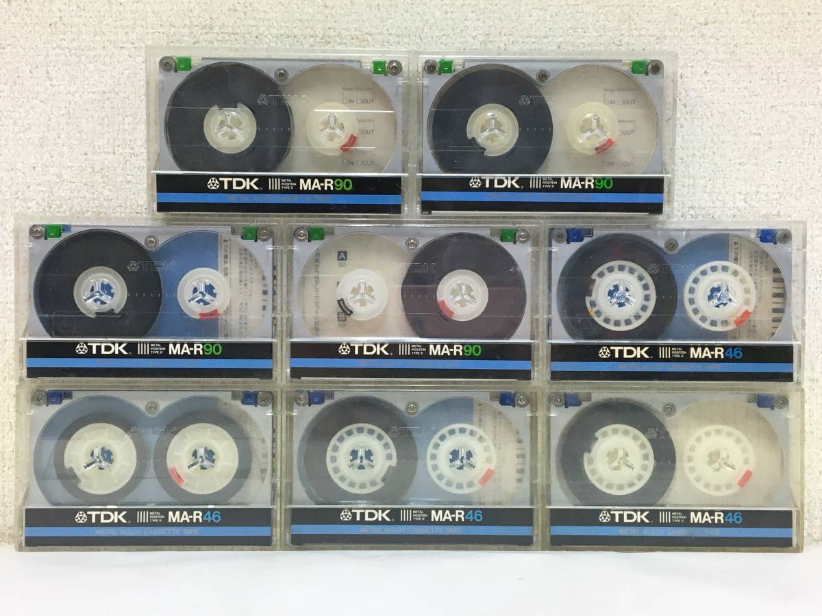 ○○S211 TDK カセットテープ METAL POSITION メタル MA-R90 他 8本
