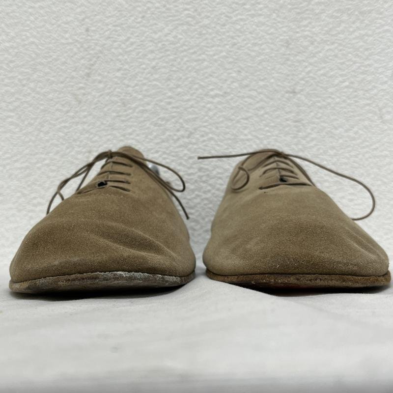 オナーギャザリング Suede Dance Shoes スエードレザー ダンスシューズ 革靴 27.0cm ベージュ / ベージュ_画像3