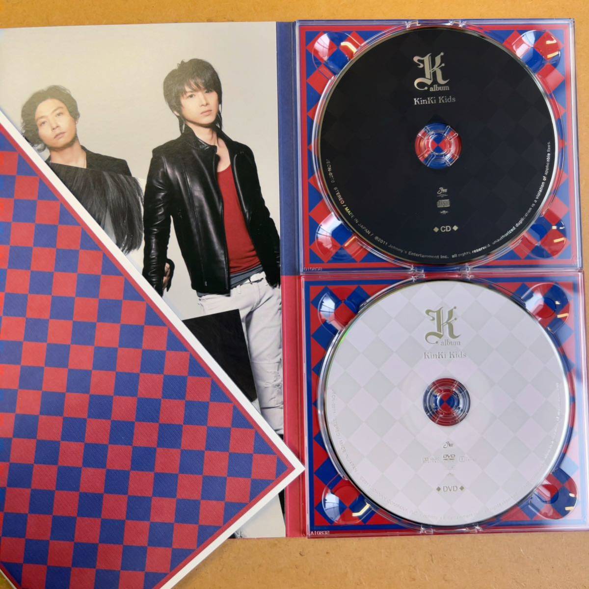 送料無料☆KinKi Kids『K album』初回限定盤CD＋DVD156分収録☆PV集☆美品☆アルバム☆285_画像4