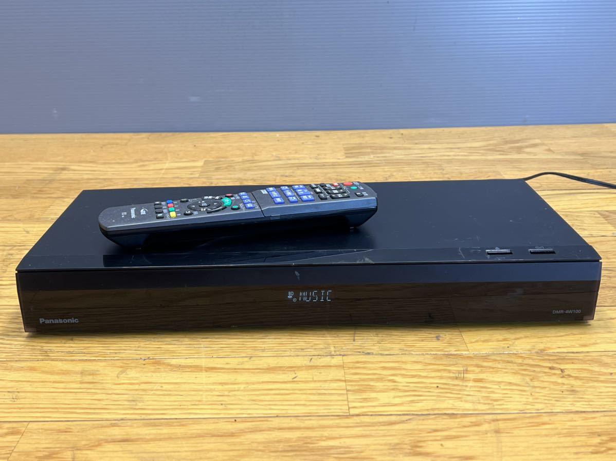 パナソニック PANASONIC ブルーレイディスクレコーダー DMR-4W100 1TB