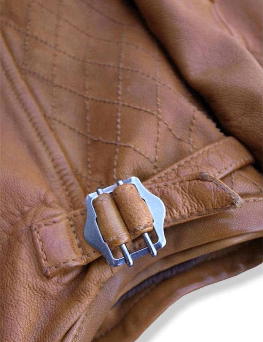 大幅値下げ Varde77 「VINTAGE LEATHER FADING JACKET」