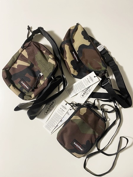  unused tag attaching *[EASTPAK] body bag shoulder bag sakoshu3 piece set East pack 