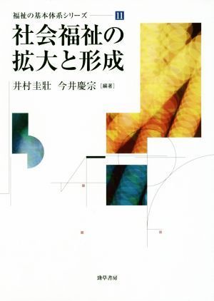 社会福祉の拡大と形成 福祉の基本体系シリーズ１１／井村圭壯(編者),今井慶宗(編者)_画像1