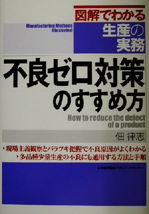 図解でわかる生産の実務　不良ゼロ対策のすすめ方 図解でわかる生産の実務／佃律志(著者)_画像1