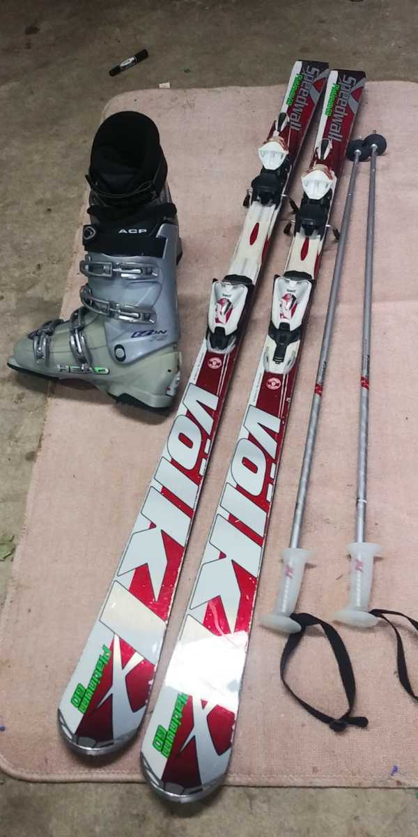 S112」フォルクル170ヘッド27.5メンテ付き上級者セット スキー スキー