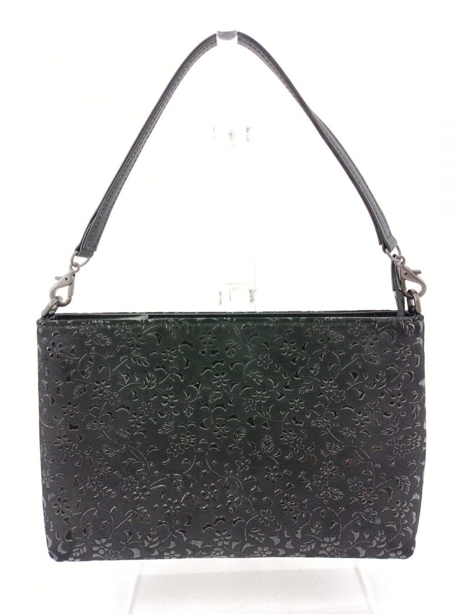新品登場 【中古】 印傳屋 ◆3104/磐田店 USED 女性用 INDENYA 金具にキズ・縁に一か所汚れあり 花柄 ブラック レディース レザーハンドバッグ その他 新品登場 【中古】 印傳屋 ◆3104/磐田店 USED 女性用 INDENYA 金具にキズ・縁に一か所汚れあり 花柄 ブラック レディース レザーハンドバッグ その他