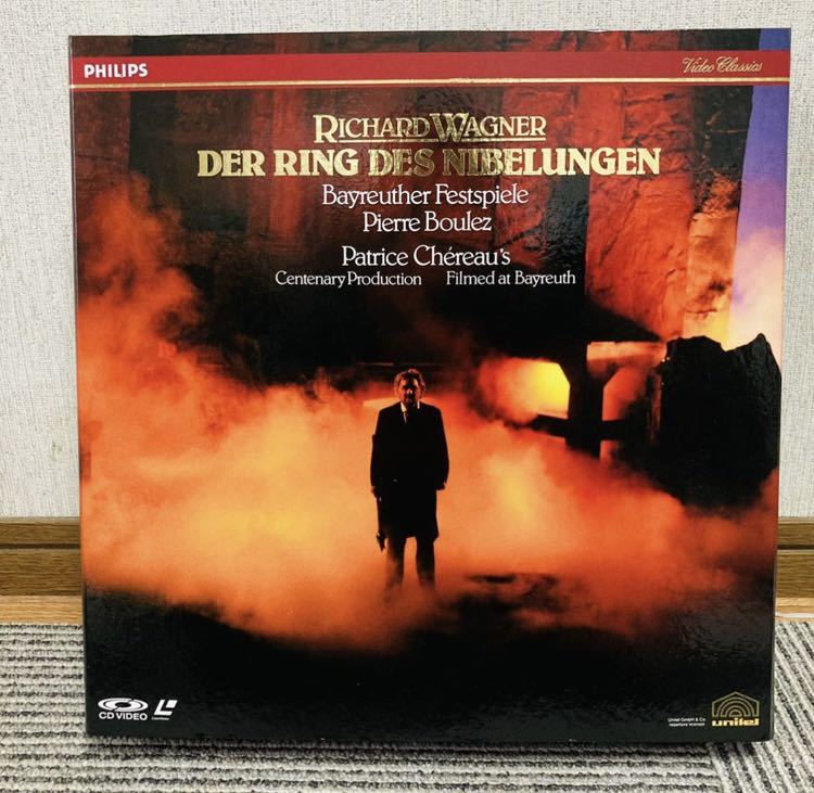 説明文必読直接手渡し対応可同梱発送可 CD VIDEO RICHARD WAGNERリチャード ワグナー DER RING DES NIBELUNGEN クラッシック オペラの画像1