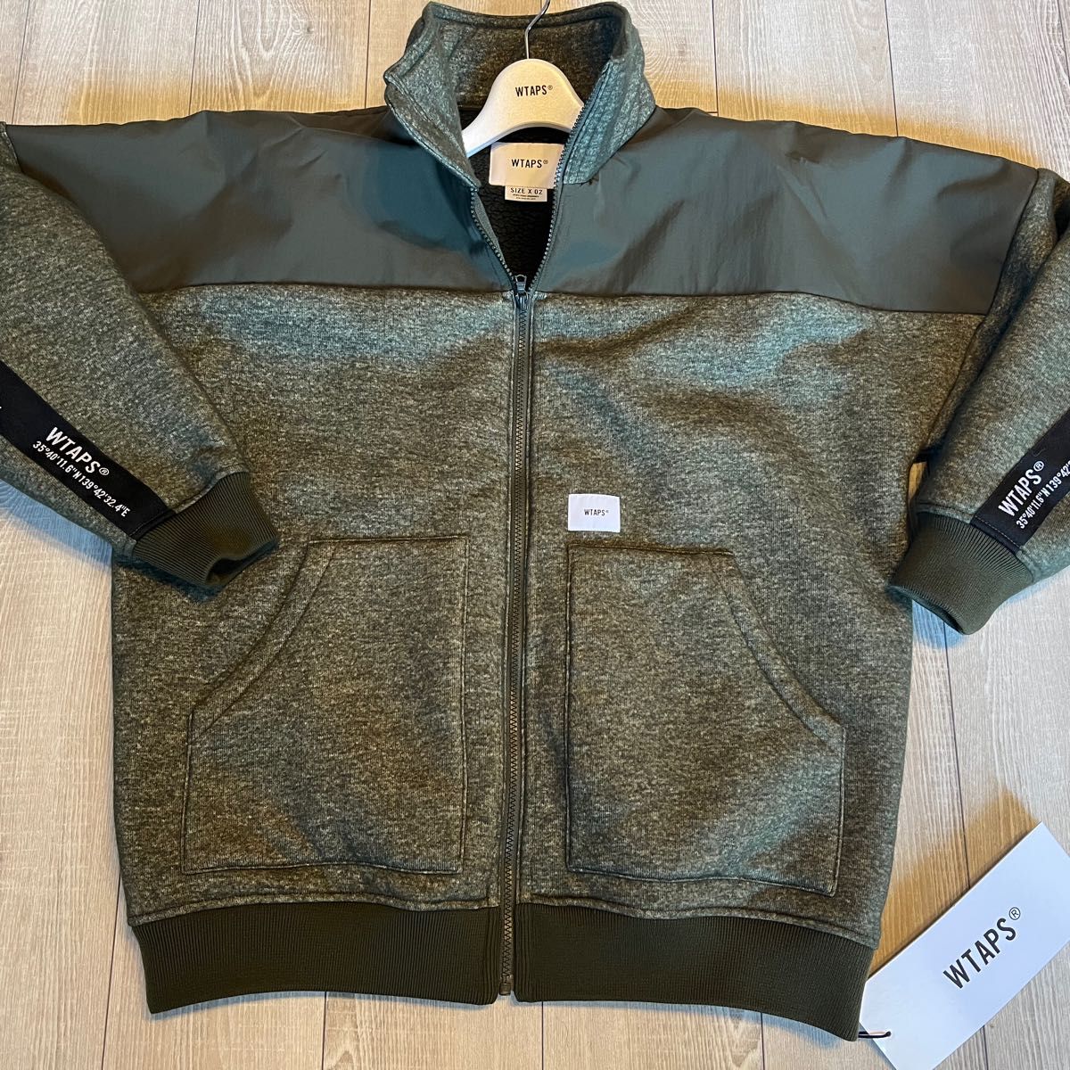 WTAPS 22aw MERCER JACKET★M★新品未使用★国内正規品★即完売商品★送料込み★ボアジャケット★ジップ22fw