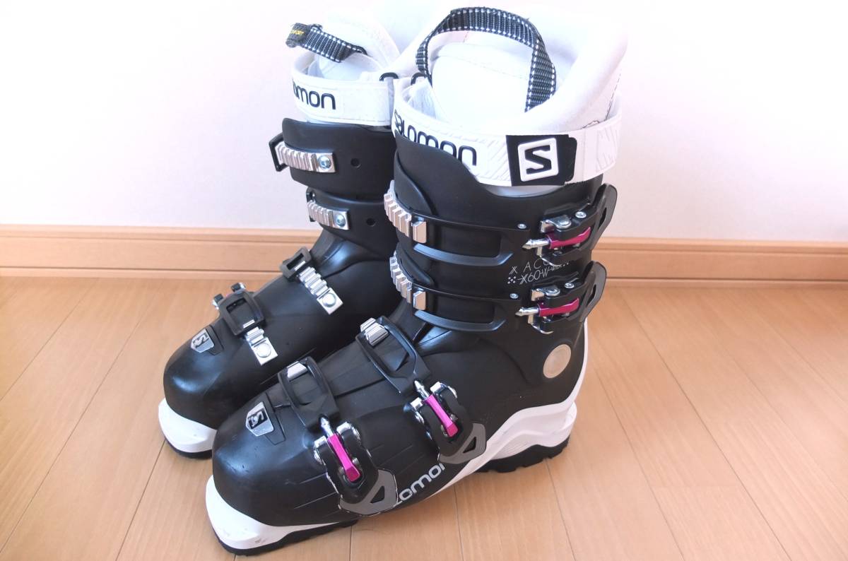 ○25.0㎝ 美品 レディース ジュニア SALOMON サロモン X ACCESS 60 W