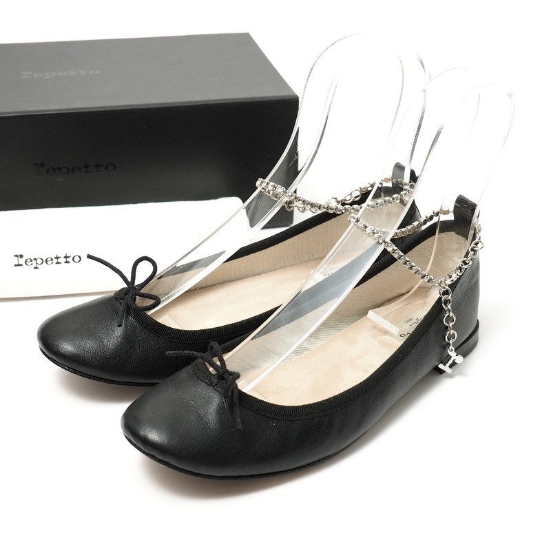 GM4430*定価 57 200円《Repettoレペット》Saba Ballerines Size 37.5