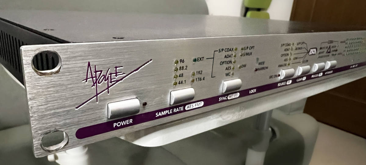 Apogee ROSETTA 200+firewireカード 最高級音質 24bit コンバータ